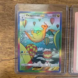 Pokemon Dragonite EX Custom Art 5 Card Lot PokeDerp Pluto Coco Foil - Image 2
