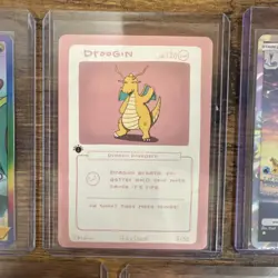 Pokemon Dragonite EX Custom Art 5 Card Lot PokeDerp Pluto Coco Foil - Image 3