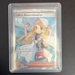 Pokemon TCG Mega Evolution Lillie’s Determination Full Art Trainer Card 169/132 - Image 1