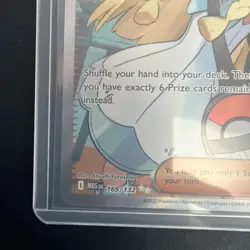 Pokemon TCG Mega Evolution Lillie’s Determination Full Art Trainer Card 169/132 - Image 2