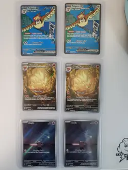 Pokemon Card Lot - 10 Cards - Full Art - Yu Nagaba, Ninetails, Cleffa - All NM - Image 3