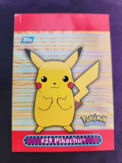 Pikachu #203 Topps Trading Cards Series 3 Pokemon Near Mint - Image 1