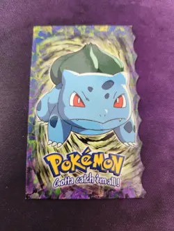 Bulbasaur #73 Die Cut Topps The First Movie Trading Cards Pokemon Near Mint - Image 1