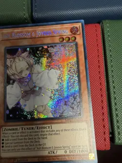 LP Yu-Gi-Oh! Ash Blossom & Joyous Spring Prismatic Secret Rare Card MP22-EN257 - Image 3