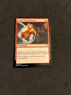Goblin Bombardment [Duel Decks: Speed vs. Cunning] Magic MTG Cards NM/LP - Image 1