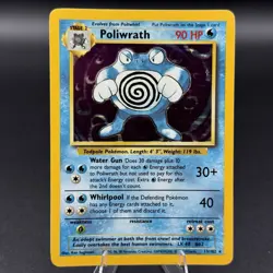 Poliwrath 13/102 - Base Set - Unlimited - Holo - Pokemon Card - NM/MINT - Image 1
