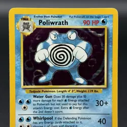 Poliwrath 13/102 - Base Set - Unlimited - Holo - Pokemon Card - NM/MINT - Image 2