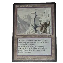 Wizards of the Coast Kjeldoran Outpost Alliances Rare Land Card Regular English - Image 1