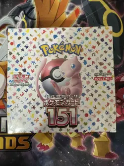 Pokemon card 151 Scarlet & Violet Booster Box sv2a Japanese New Factory Sealed - Image 1