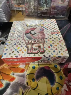 Pokemon card 151 Scarlet & Violet Booster Box sv2a Japanese New Factory Sealed - Image 3