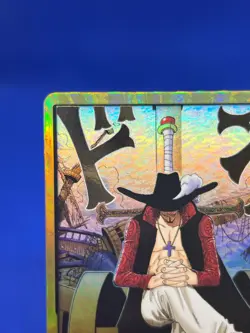 One Piece The Azure Sea’s Seven OP14 Gold Don!! Card Dracule Milhawk NM - Image 3