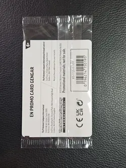 Gengar Promo Card Pokemon Perfect Order Gamestop Stamped 050/088 SEALED - Image 5