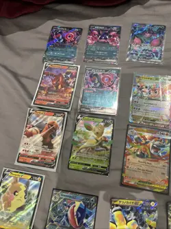 Lot Of 40 Pokemon Cards, Full Arts, Ex, Vmax Cards - Image 5