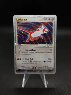 Pokemon Latias ex 93/97 EX Dragon Holo Rare Basic 90HP English TCG Card 2003 - Image 1