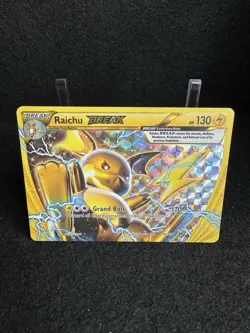 Pokemon Raichu BREAK 50/162 Grand Bolt Holo 130 HP Lightning TCG Card - Image 1