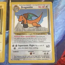4 Pokemon Cards First Movie Set WB Black Star Promo, See Video - Image 3