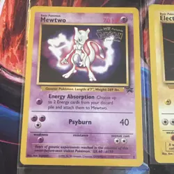 4 Pokemon Cards First Movie Set WB Black Star Promo, See Video - Image 5