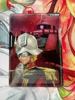 Char Aznable RP-004 Gundam Card Game Regional Promo - Image 1