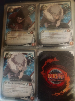 Naruto CCG 40 card lot Super Rares, Gold Foils + Binder ****See All Pictures! - Image 2