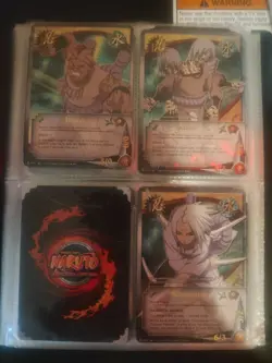 Naruto CCG 40 card lot Super Rares, Gold Foils + Binder ****See All Pictures! - Image 3