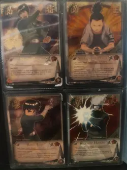 Naruto CCG 40 card lot Super Rares, Gold Foils + Binder ****See All Pictures! - Image 4