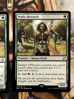 2x MTG Noble Hierarch Modern Masters 2 MM2 151/249 Regular English - NM 🔥 - Image 3