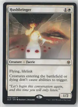 Hushbringer 18 Rare Throne of Eldraine Near Mint - Image 1