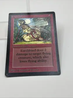 Earthbind Limited Edition Beta LP MTG - Image 4