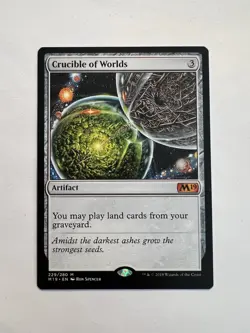 Crucible of Worlds - MTG Core Set 2019 - NM - Image 1