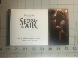 MTG Secret Lair Artist Series: Kieran Yanner RAINBOW FOIL **Sealed Pack** - Image 1