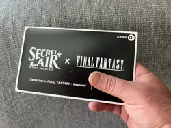FOIL Secret Lair x FINAL FANTASY Weapons sealed jp - MTG In Hand Ships Now!!! - Image 1