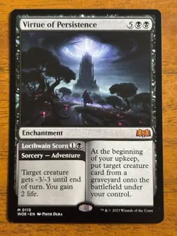 Virtue of Persistence - Wilds of Eldraine - MTG - 0115 - Image 1