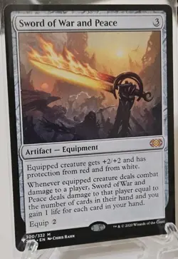 Sword of War and Peace 300/332 | Double Masters | MTG | Lightly Played - Image 2