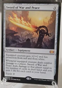 Sword of War and Peace 300/332 | Double Masters | MTG | Lightly Played - Image 3