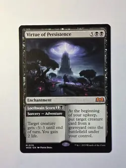 Virtue of Persistence / Locthwain Scorn - Wilds of Eldraine (MTG) - Image 1