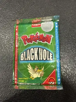 Pokemon Blackhole Booster Pack Funskool 2004 - Image 1