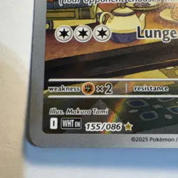 Pokemon TCG Herdier Illustration Rare Holo 155/086 Sv: White Flare 2025 90 HP - Image 3