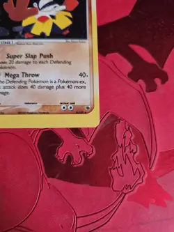 LP+ Pokemon TCG Hariyama EX Ruby and Sapphire 8/109 Holo Pokemon Card - Image 2