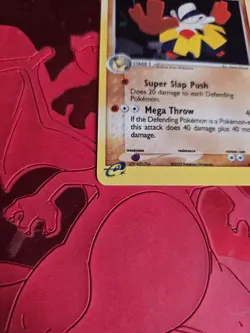 LP+ Pokemon TCG Hariyama EX Ruby and Sapphire 8/109 Holo Pokemon Card - Image 3