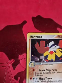 LP+ Pokemon TCG Hariyama EX Ruby and Sapphire 8/109 Holo Pokemon Card - Image 4