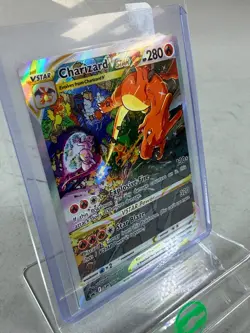 Pokemon TCG Sword & Shield Charizard VSTAR SWSH262 Holo Textured English - Image 2
