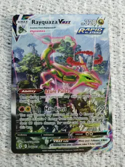 Rayquaza VMAX 218/203 Alt. Art 💎 Evolving Skies Secret Rare Holo Pokemon TCG NM - Image 2