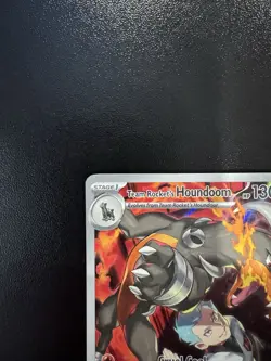 Team Rocket's Houndoom #191/182 Pokemon 2025 Destined Rivals Full Art - Image 3