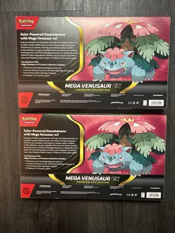 Pokemon Mega Venusaur EX Premium Collection Box New Lot of 2 - Image 2