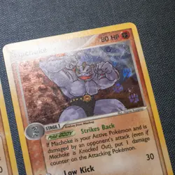 Machamp 9 & Machoke 41 Reverse Holos Pokemon TCG EX Hidden Legends 2004 - Image 4