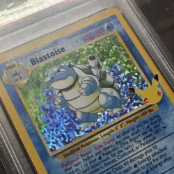 PSA 10 Blastoise Holo - Pokemon Celebrations Classic Collection [2/102] - Image 4