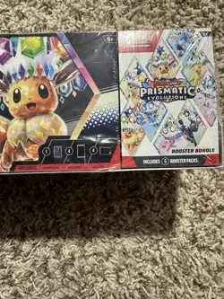 Pokemon Prismatic Evolutions Surprise Box And Booster Bundle Sealed - Image 2