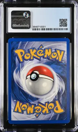 Pokemon 1st Edition Base Set Machamp Holo Swirl 8/102 - CGC 8.5 NM/MT+ w/ Sub-Gr - Image 2