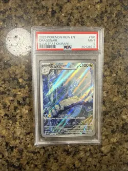 2023 Pokemon 151 Dragonair Illustration Rare #181 PSA 9 - Image 1