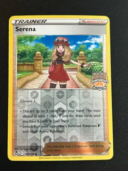 Pokemon TCG Serena Regional Promo 164/195 - NM - Silver Tempest - Image 1